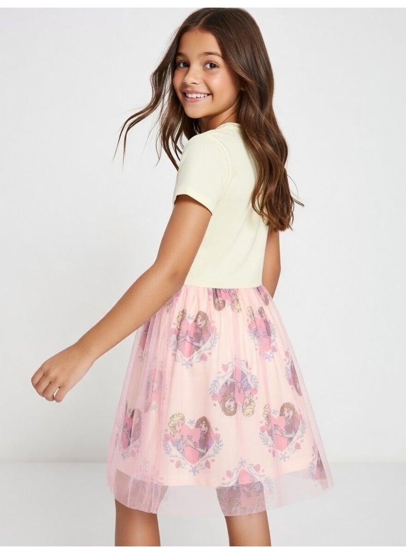 Disney Frozen | Tulle Dress | White - Image 3